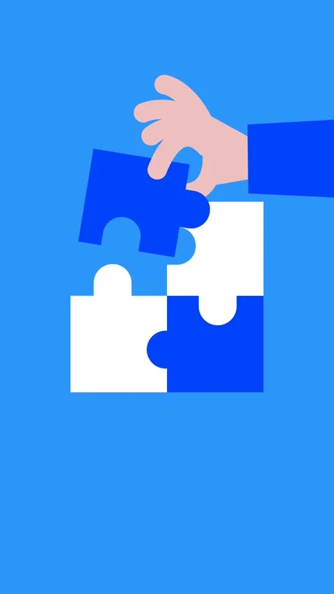 Puzzle Stock Footage 296426088