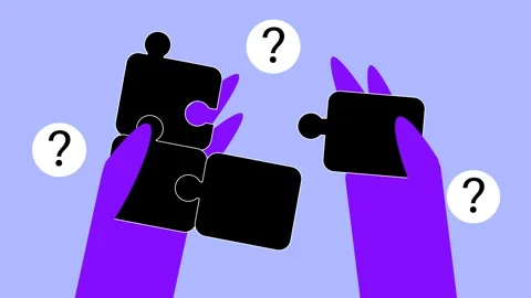 Puzzle Stock Footage 310845068