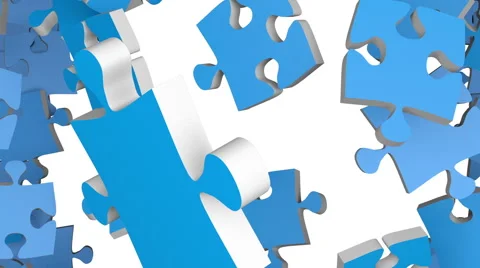 Puzzle Forming Stock Footage 56753132