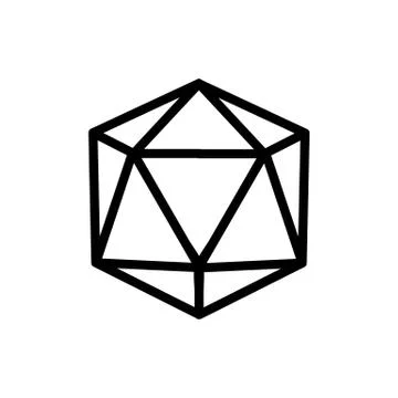 Puzzle game icon vector outline illustration 스톡 일러스트