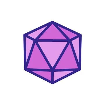 Puzzle game icon vector outline illustration Stock Illustration