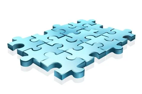 Puzzle game Stock Illustration