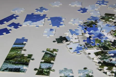 Puzzle Game Stock Photos