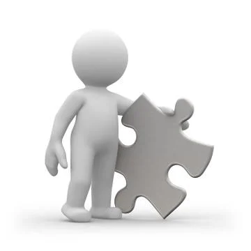 Puzzle Illustrazione stock