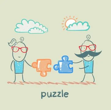 Puzzle Stock Illustration
