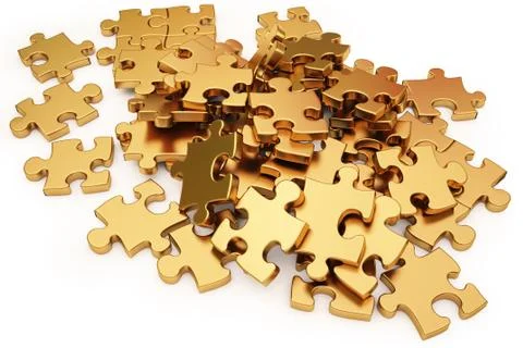 Puzzle Stock-Illustration