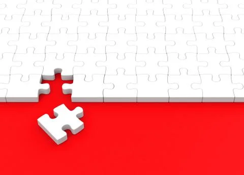The puzzle Stock Illustration