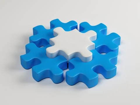 Puzzle. Stock Illustration