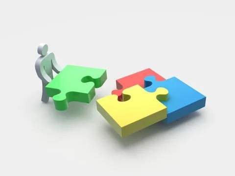 Puzzle Stock Illustration