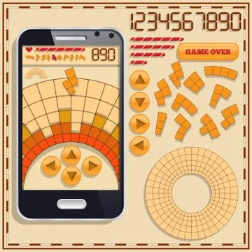 Puzzle. Stock Illustration