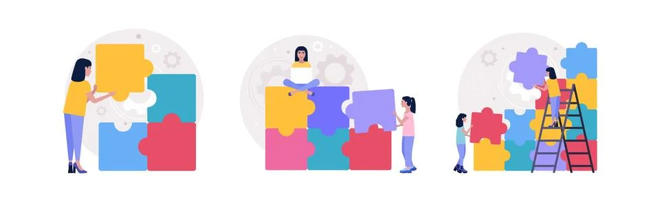 Puzzle Stock Illustration