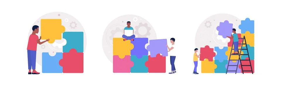 Puzzle 스톡 일러스트