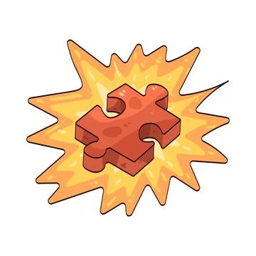 Puzzle illustration 스톡 일러스트