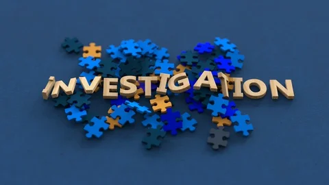 Puzzle investigation Stock Footage 129091035