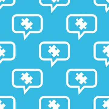 Puzzle message pattern Stock Illustration