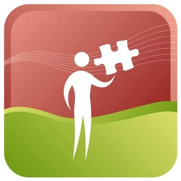 Puzzle piece Stock Illustration