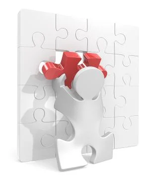 Puzzle Piece. Stock Illustration