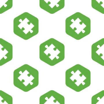 Puzzle piece pattern イラスト素材