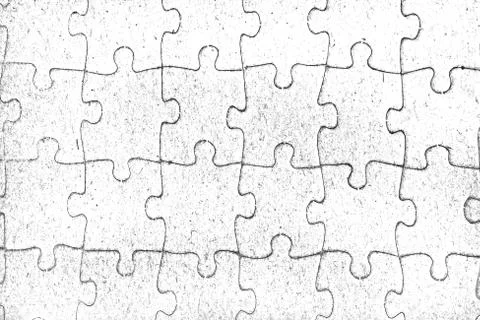 Puzzle piece Foto stock