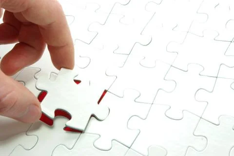 Puzzle piece Stock Photos