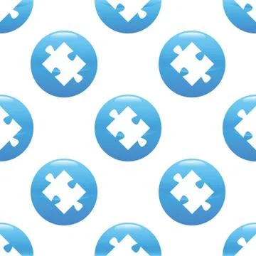 Puzzle piece sign pattern イラスト素材