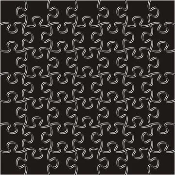 Puzzle pieces background Иллюстрация