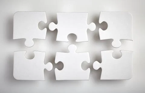 Puzzle pieces Stock Illustration
