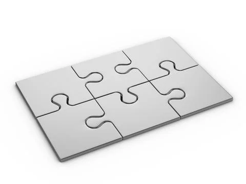 Puzzle pieces Stock Illustration