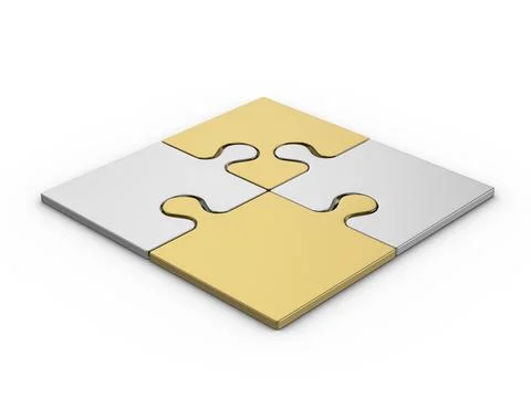 Puzzle pieces Stock Illustration