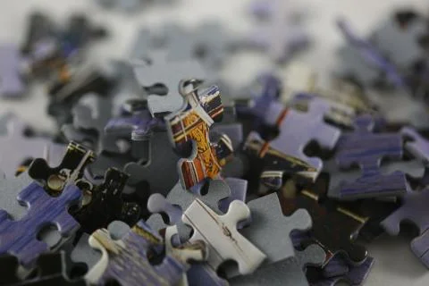 Puzzle pieces Stock Photos