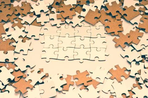 Puzzle pieces Stock Photos