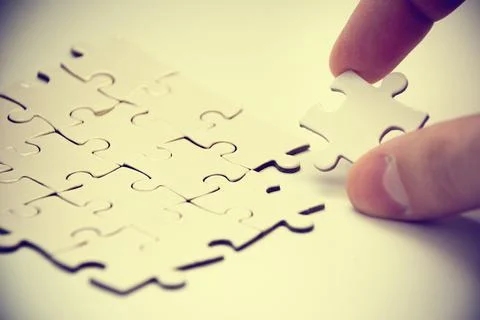 Puzzle pieces Stock Photos