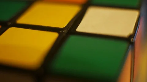 Puzzle Rotating Object Video stock 127924117