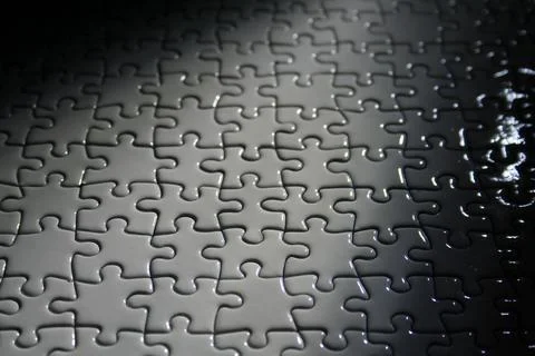 Puzzle Texture In A Shaft Of Light Stock Illustration