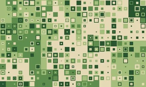 Puzzle tile wall artwork. Shape set flat crazy. Birthday card random modern.. Illustrazione stock