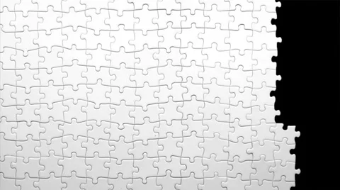 Puzzle Transistion Stock Footage 1008596