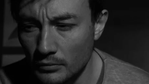 Puzzled Man Look Stock Footage 82087632