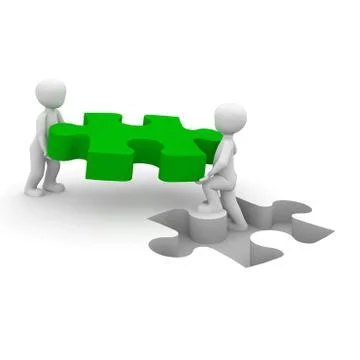 Puzzles 12 Stock Illustration