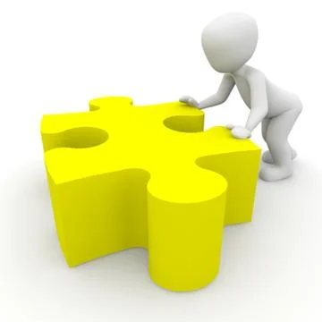 Puzzles 20 Stock Illustration