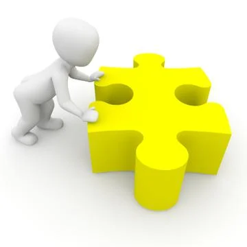 Puzzles 21 Stock Illustration