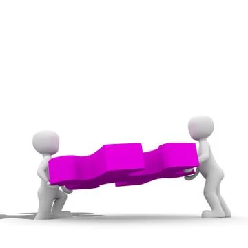 Puzzles 40 Stock Illustration