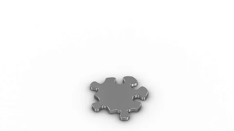 Puzzles are Falling Down Video stock 70026580