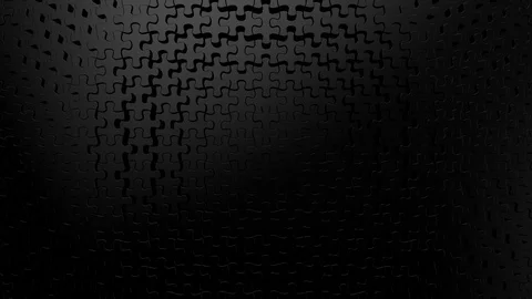 Puzzles Formed A Wave Stock Footage 123201803