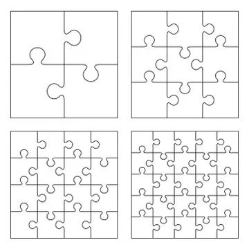 Puzzles Stock Illustration