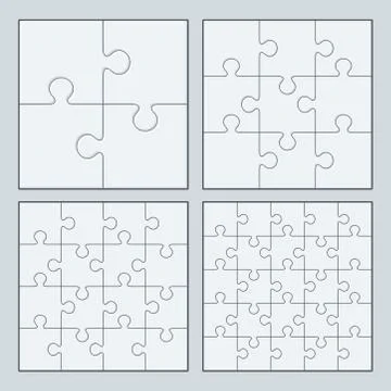 Puzzles Stock Illustration