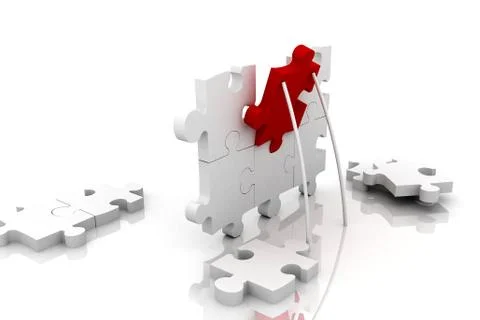 Puzzles Stock Illustration