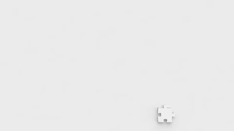 Puzzles Transition. PNG+Alpha Stock Footage 72349558