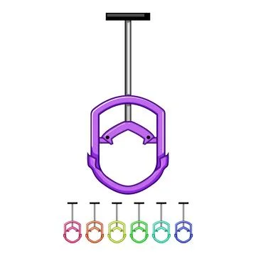 Pvc pipe cutter cartoon vector graphic Stock Illustration
