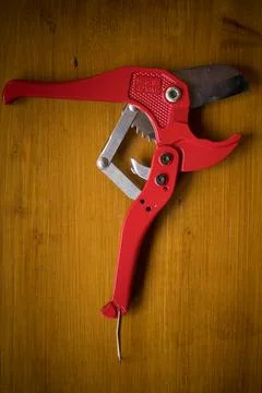 PVC pipe cutter tool Stock Photos