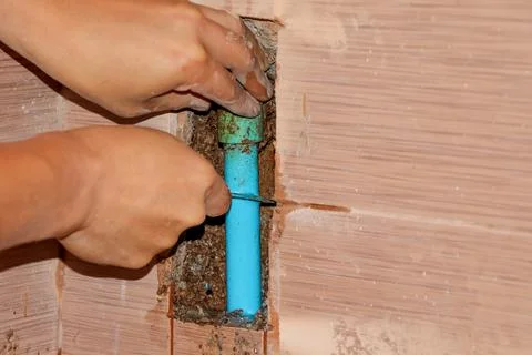 PVC pipe 스톡 사진